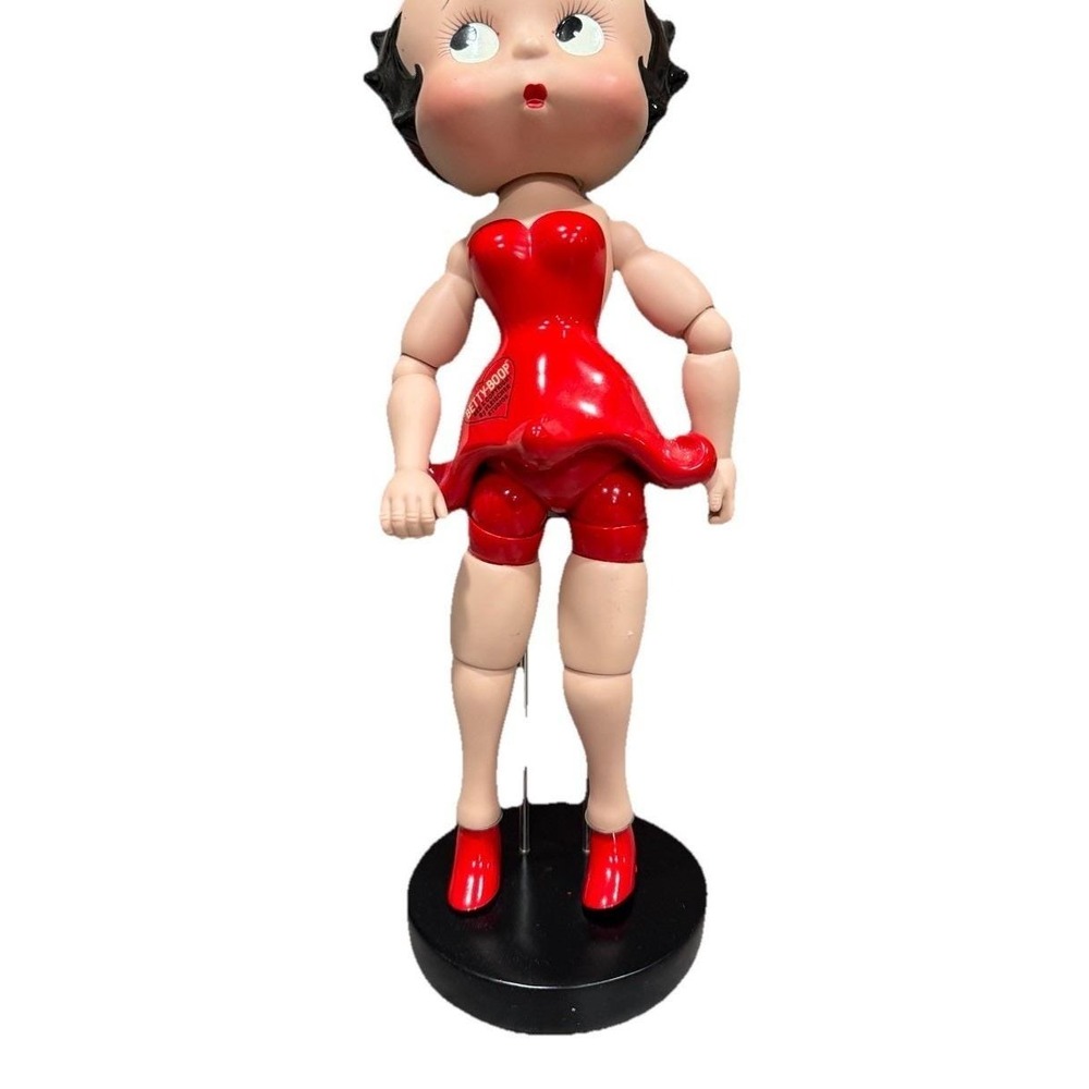 VINTAGE‎ BETTY BOOP PORCELAIN BISQUE JOINTED DOLL FIGURE